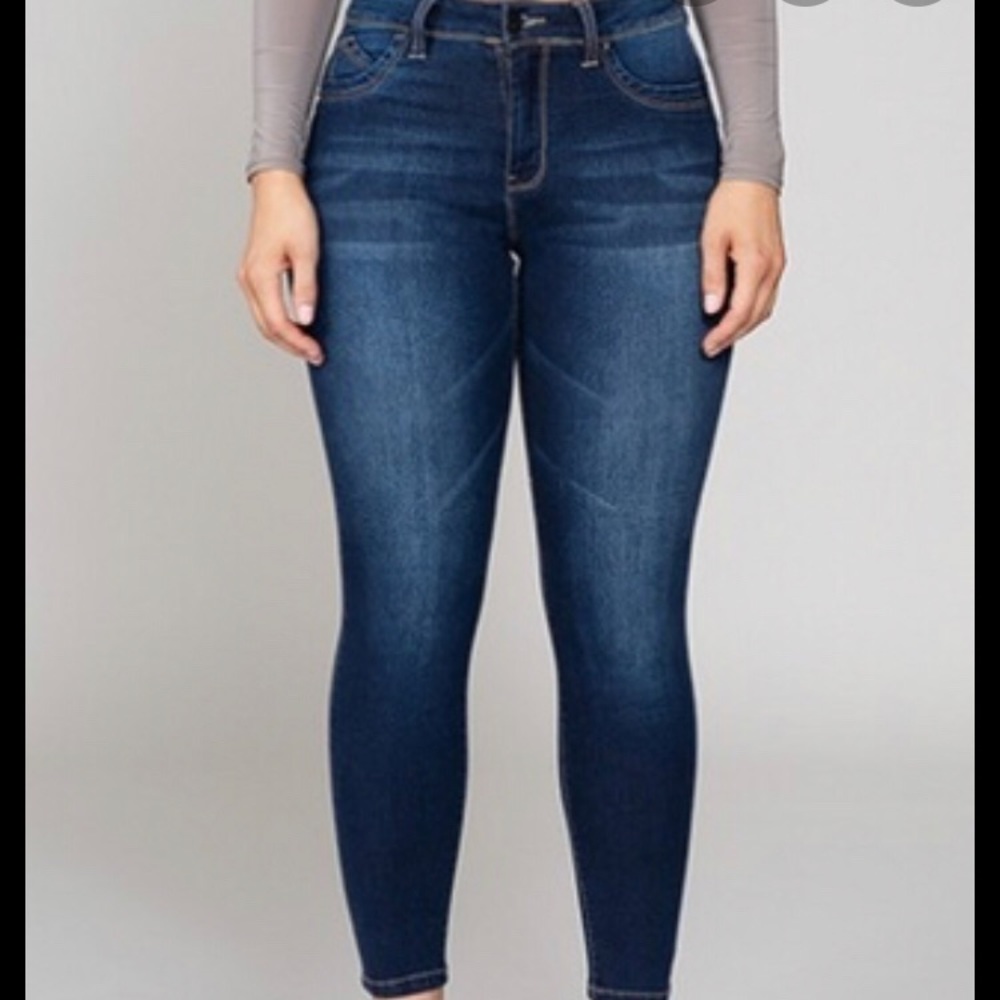 Blue yMI skinny jeans
